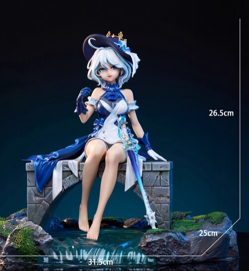Oπ Studio Genshin Impact Furina Resin Model H26.5cm Pre-order EX