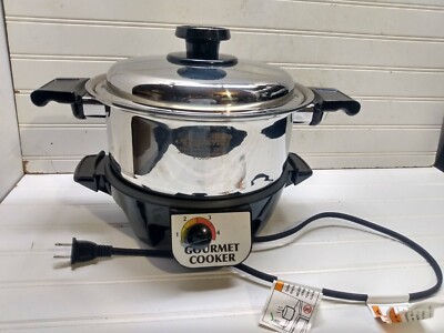 Kitchen Craft 4 Qt Dutch Oven Americraft Stainless Electric Slow Cooker Base Lid