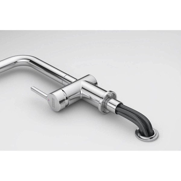 Franke Messing Hochdruck Armatur, Wasserhahn Active L Window Auszugsbrause Chrom-image