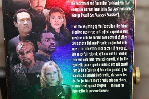 Star Trek Insurrection (VHS, 1998) The Battle For Paradise Has Begun - Picture 10 of 11