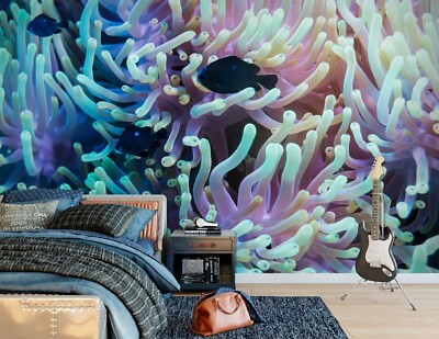 3D Ocean Coral G10828 Wallpaper Wall Murals Removable Self-adhesive Honey