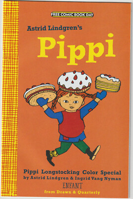   Free Comic Book Day 2014 Astrid Lindgren´s Pippi, Drawn & Quarterly | TOP Z1