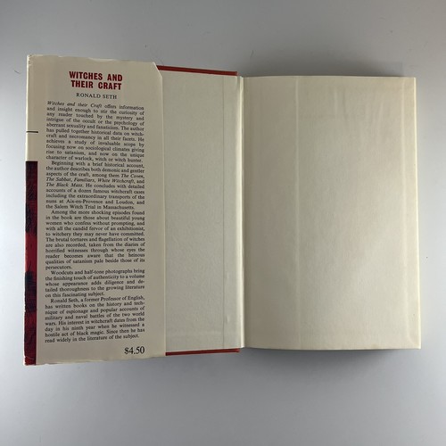 Witches and Their Craft by Ronald Seth (1st Ed/1st Print, 1967, HC, DJ, Illus) - Imagen 7 de 11