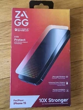 ZAGG InvisibleShield XTR3 Screen Protector for Apple iPhone 15 - NEW 