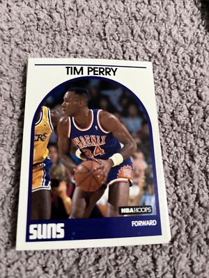 1989-90 NBA Hoops Basketball Tim Perry RC #38 Phoenix Suns Temple | eBay
