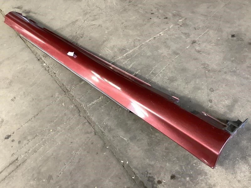 2006 MERCEDES BENZ CLK350 COUPE RIGHT ROCKER PANEL STORM RED METALLIC OEM+ - Image 3 of 4