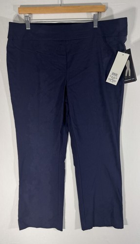 Rekucci/ Blue Secret Figure Pull On Knit Pants W/ Tummy Control/Nwt Plus Sz18P
