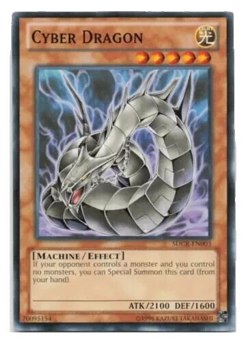 Yu-Gi-Oh! 遊戯王! VJMP-JP031 Cyber Dragon サイバードラゴン Ultra