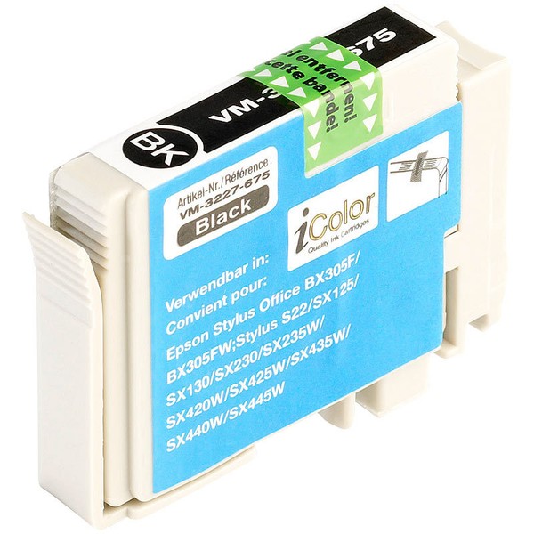 Icolor Stylus Sx 125, Epson: Tintenpatrone FüR Epson (Ersetzt T1281), Black-image