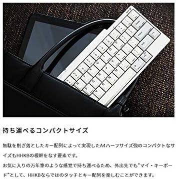 HHKB Professional HYBRID Type-S Japanese Layout White Computer Keyboard - Picture 7 of 7