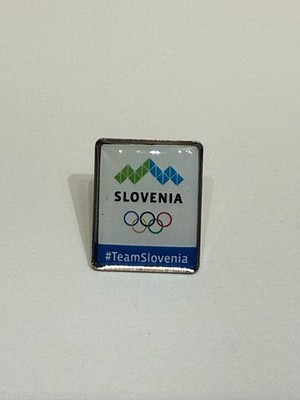 1x Team Slovenia Olympic Games Pin, Olympia, Media, NOC, 2026, Milano, Milan