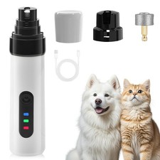Heusom Silent Groom Pro Nail Grinder2025 Upgraded Dog Nail TrimmerRechargeabl...