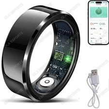 2027 Smart Ring Health Tracker IP65 Waterproof Monitor for Heart Rate Fitness
