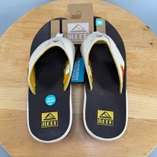 Reef Spackler Golf Sandals Mens Size 10 Limited Edition Flip Flops 19th Hole NEW