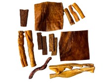 Mischbox für große Hunde I Kausnack XXL: Ochsenziemer, Rinderkopfhaut, Pferd