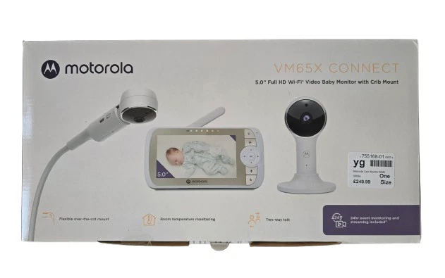 Motorola VM65X Connect PARENT UNIT ONLY Video Baby Monitor 5"/NEW-Sealed