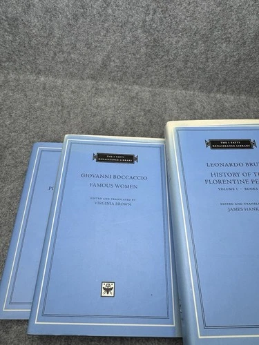 I Tatti Renaissance Library Vols 1-7 Harvard 2001-03 7 HC Ficino Boccaccio image 8