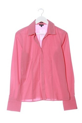 TALBOTS Langarmhemd Damen Hemd Gr. DE 38 pink Business-Look