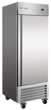RR1-HC Reach-In Refrigerator, 23 Cu. Ft., 27"W One-Section, Self-Closing Lockabl