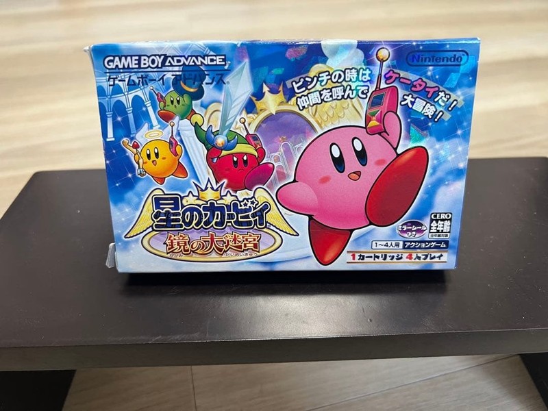 Kirby & The Amazing Mirror Nintendo Game Boy Advance GBA Japan Complete in Box