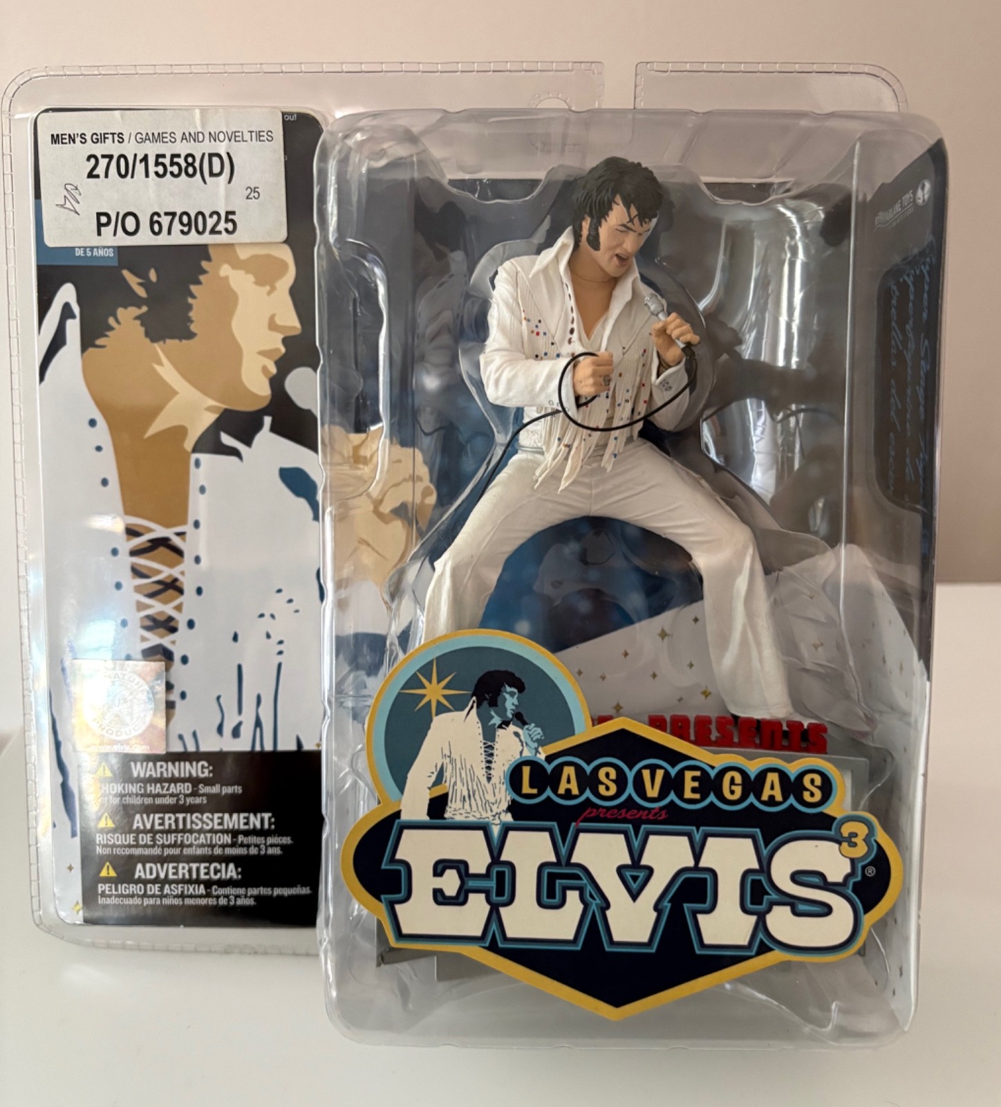 Elvis Presley McFarlane Toys 2004 Figure – Las Vegas 1970 – New & Sealed