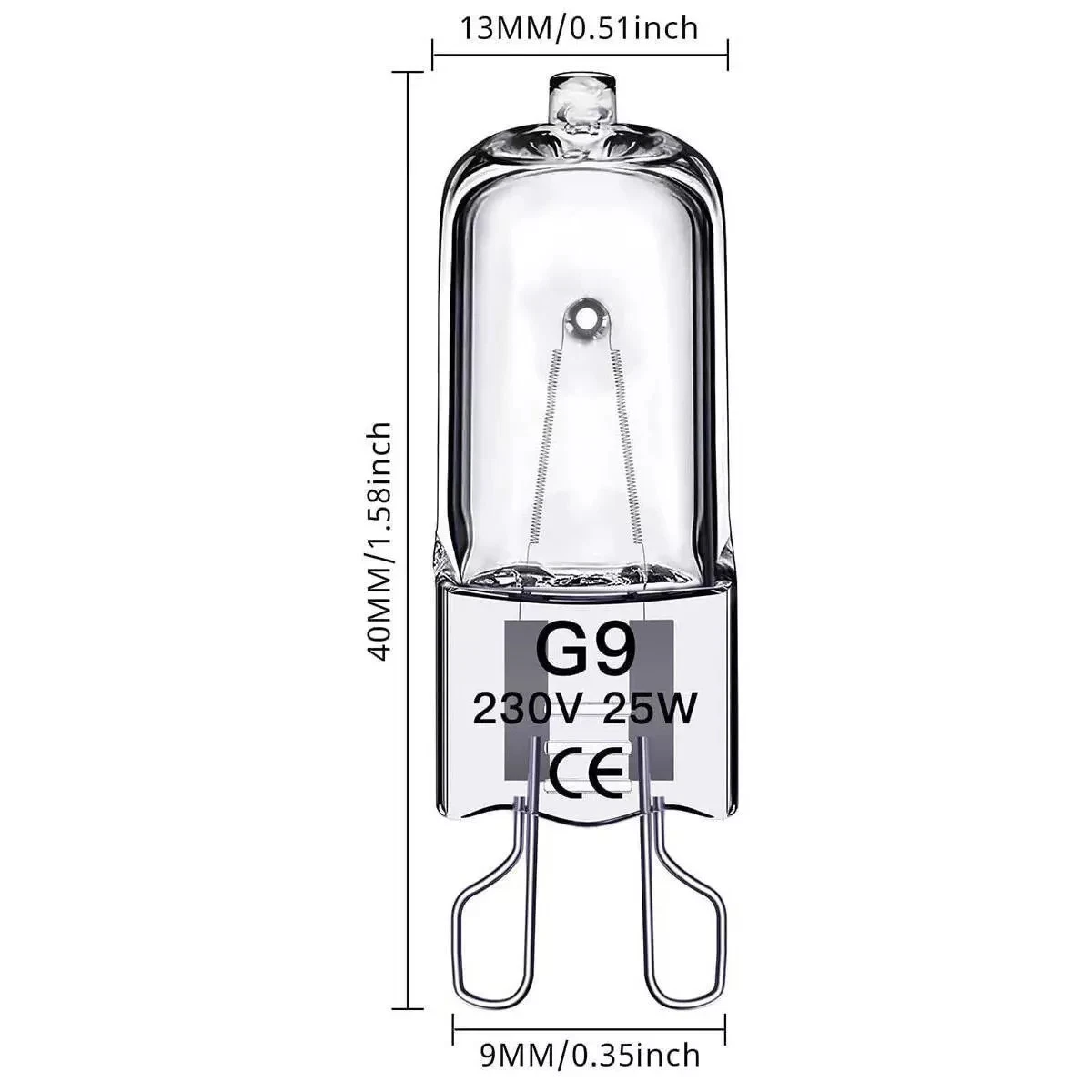 4 x G9 Oven Cooker Bulb Lamp 230V 25W Halogen Capsule NEFF AEG BOSCH UK SELLER
