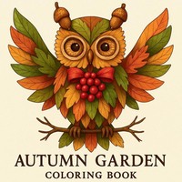 Chris Martin | Autumn Garden - Coloring Book | Taschenbuch | Englisch (2025)