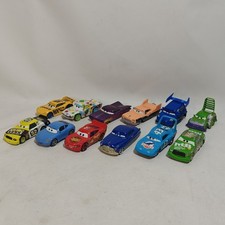Lot of 12 Disney Pixar CARS Diecast Toy Cars Lightning McQueen Sally Chimichanga