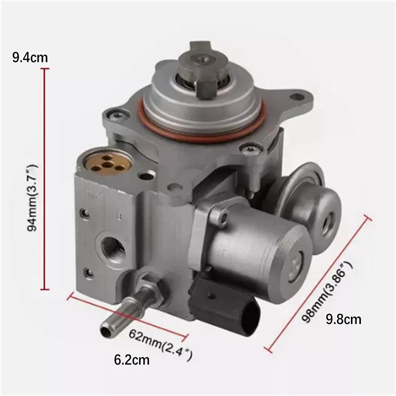 High Pressure Fuel Pump For BMW MINI Cooper S Turbocharged N14 R55 R56 R57 R58 - Image 4 of 4