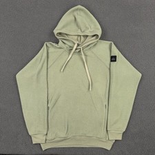 Alo Yoga Hoodie Mens Large Green Fleece Pullover Zip Pockets Sweatshirt Logo