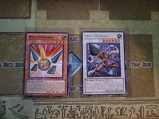 YUGIOH DRILL WARRIOR RARE UNLIMITED LP + DRILL SYNCHRON DP10 1ST ED VLP