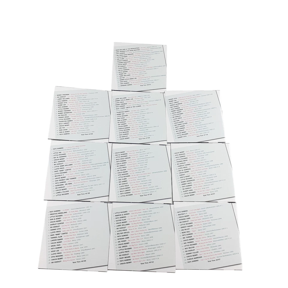 Black Stars Of Rock & Roll - Fats Domino, Little Richard-10CDs Zustand sehr gut - Bild 4 von 4