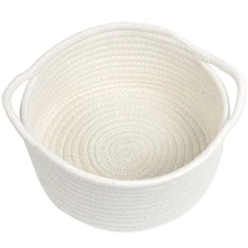 Best Small Basket with Handle Cute Woven Storage Baskets for Organizing, Tiny