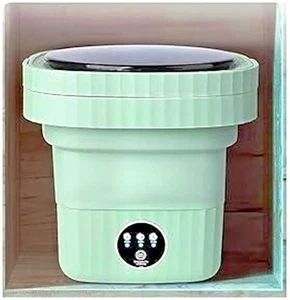 11LPortable Mini Washing Machine, Foldable Washing Machine Top Load Fully Automa