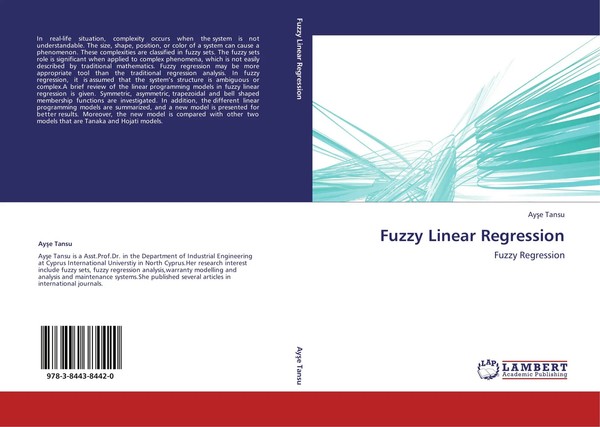 Fuzzy Linear Regression Fuzzy Regression Ay¿E Tansu Taschenbuch 220 S. Englisch-image