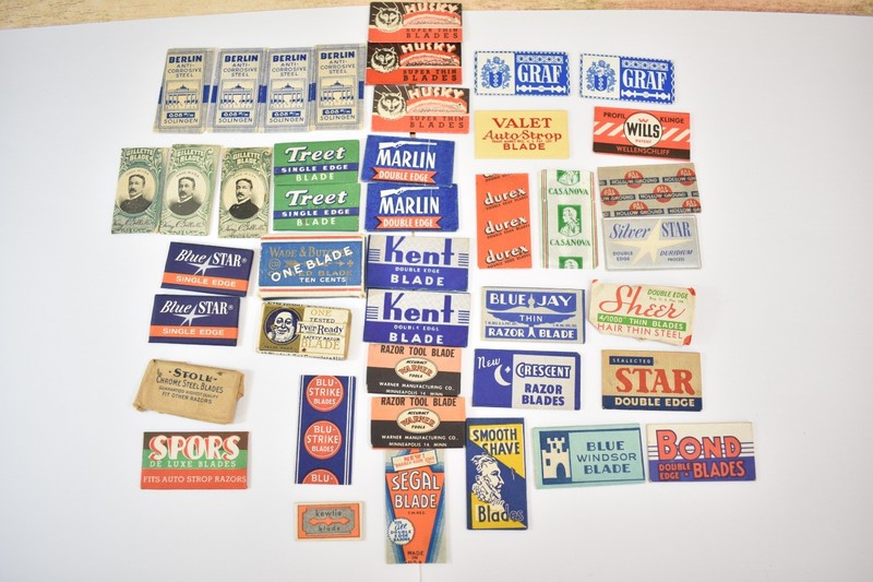 Vintage Safety Razor Blades LOT