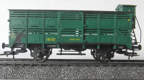 Fleischmann H0 (570601)  KAM 2006C-038 Kleinviehwagen SNCB  , Neu (ungel) ,OVP | Condition: Neu
