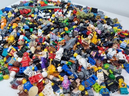 Lego Minifigures Job Lot Bundle 1.25kg Huge Star Wars, Marvel, CMF, Ninjago - Picture 3 of 14