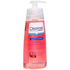 Clearasil DAILY CLEAR Refreshing Superfruit WASH 6.7 oz.