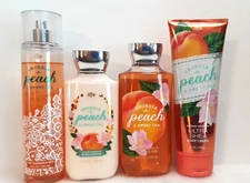 Bath Body Works Georgia Peach Sweet Tea Lotion Shower Gel Cream Fragrance Mist