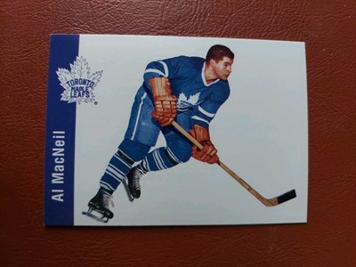 Al MacNeil #121 1994 Parkhurst Missing Link 1956-57 Toronto Maple Leafs