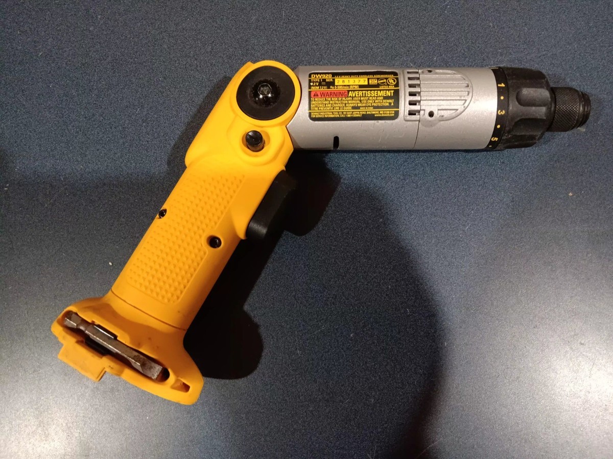 DeWalt DW920 Heavy Duty Cordless Screwdriver TOOL ONLY