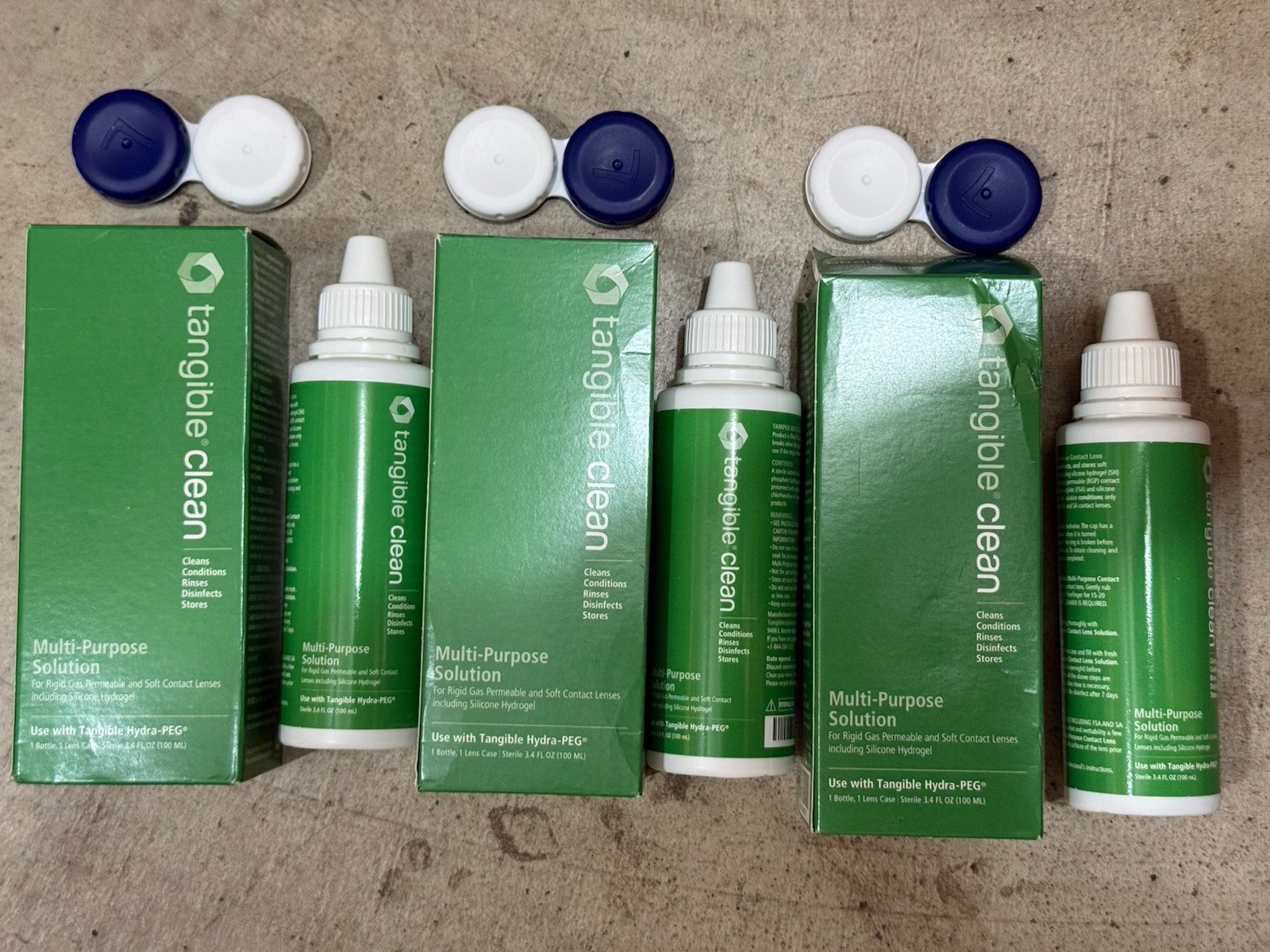 For Scleral & Gas 100ml Each (3pack