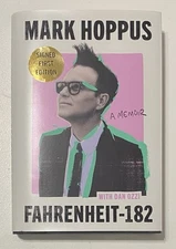 Mark Hoppus Blink 182 Signed Autographed Fahrenheit-182 Autobiography Book
