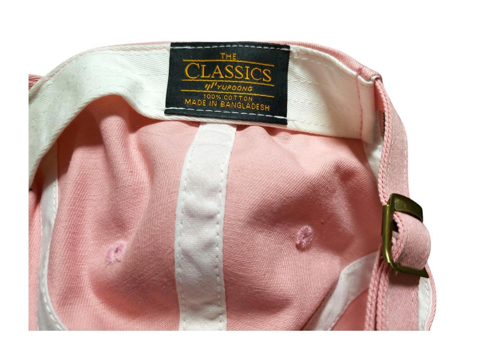 The Classics Adjustable Pink Cap - Embroidered 'C… - image 4