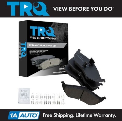 TRQ Front Ceramic Disc Brake Pads Kit for Chrysler Dodge Eagle Plymouth
