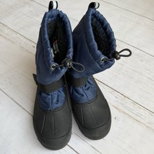 Northside Winter Boots Boy's Youth Frosty Polar Reflective Snow Navy Blue Size 3