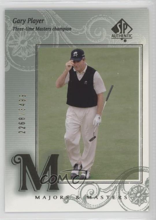 2002 SP Authentic Majors & Masters 2268/3499 Gary Player #119 0af