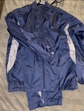 Vintage Nike boys XL Tracksuit Set Blue White Jacket Pants