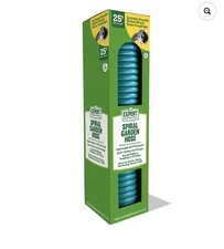 “NEW” Expert Gardener 25ft Spiral Hose Turquoise